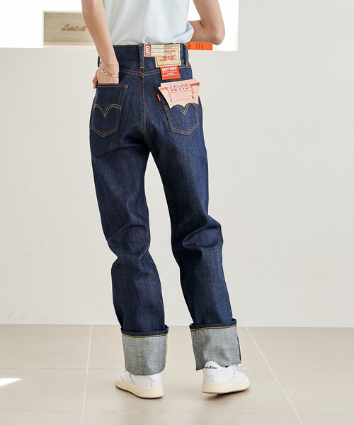 FREAK'S STORE(フリークスストア)の「LEVI'S/リーバイス LEVI'S 1950’S 701 JEANS VINTAGE CLOTHING 1950'S 701 JEANS ORGANIC RIGID(デニムパンツ・レディース・インディゴブルー・26/25/27)」の15枚目の写真