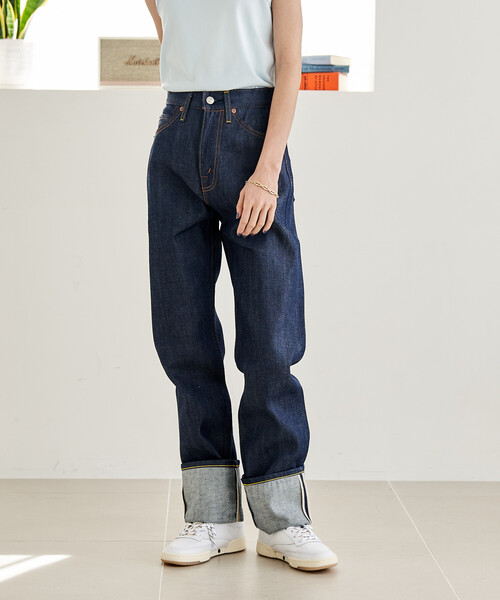 FREAK'S STORE(フリークスストア)の「LEVI'S/リーバイス LEVI'S 1950’S 701 JEANS VINTAGE CLOTHING 1950'S 701 JEANS ORGANIC RIGID(デニムパンツ・レディース・インディゴブルー・26/25/27)」の16枚目の写真