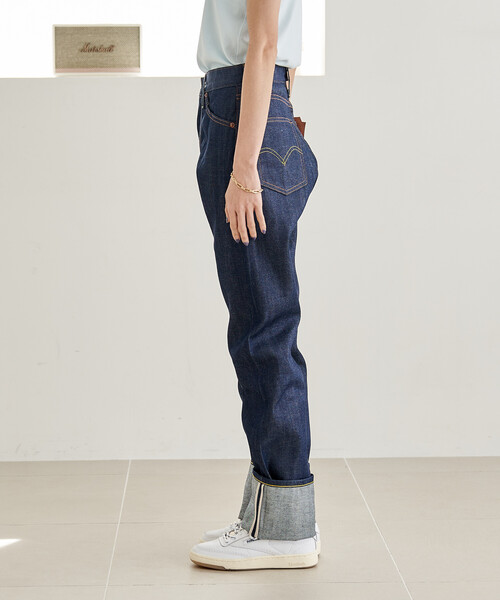 FREAK'S STORE(フリークスストア)の「LEVI'S/リーバイス LEVI'S 1950’S 701 JEANS VINTAGE CLOTHING 1950'S 701 JEANS ORGANIC RIGID(デニムパンツ・レディース・インディゴブルー・26/25/27)」の22枚目の写真