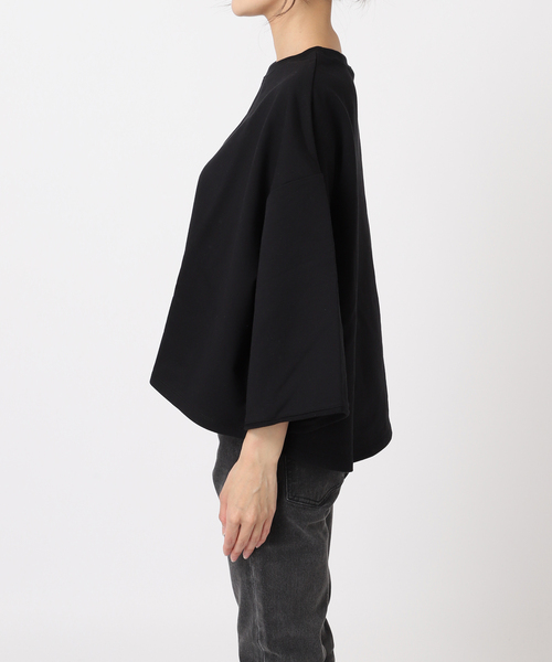 JOURNAL STANDARD relume(ジャーナルスタンダード レリューム)の「《WEB限定追加》バイオミニ裏毛ルーズプルオーバー(Tシャツ/カットソー・レディース・ブラック/チャコールグレー・FREE)」の20枚目の写真