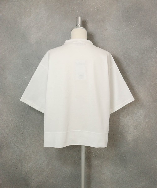 STUDIO PICONE(スタジオピッコーネ)の「オーガンジー刺繍UVプルオーバー(Tシャツ/カットソー・レディース・ホワイト/ライトグリーン/ブラウン/ライトパープル・LL/L/M)」の20枚目の写真