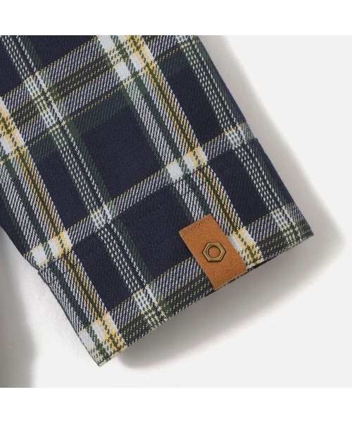 Timberland（ティンバーランド）の「【TOKYO DESIGN COLLECTIVE】ヤーン ダイ プレイド 長袖 シャツ ユニセックス（シャツ/ブラウス・メンズ・ダークラベンダー・LARGE/MEDIUM/SMALL/X-LARGE/XX-LARGE）」の10枚目の写真