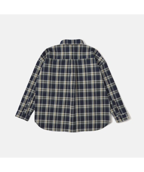 Timberland（ティンバーランド）の「【TOKYO DESIGN COLLECTIVE】ヤーン ダイ プレイド 長袖 シャツ ユニセックス（シャツ/ブラウス・メンズ・ダークラベンダー・LARGE/MEDIUM/SMALL/X-LARGE/XX-LARGE）」の11枚目の写真