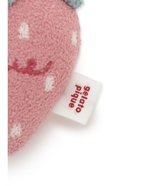 gelato pique（ジェラートピケ）の「【BABY】エアリーモコストロベリーラトル（その他ベビー用品・キッズ・ピンク・F）」の5枚目の写真