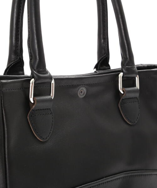 schott（ショット）の「Schott(ショット) MINI RIDERS TOTE BAG/ミニ ライダース トートバッグ（トートバッグ・メンズ・ブラック・F）」の7枚目の写真