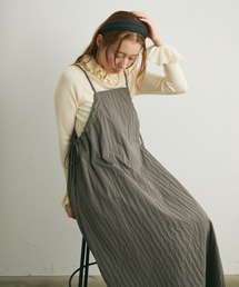 Crisp | サイドリボンステッチキャミワンピース(ワンピース)