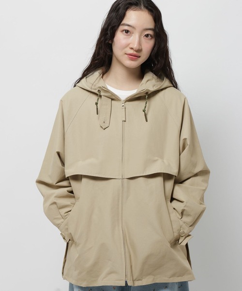 niko and...（ニコアンド）の「ヨーク付きマウンテンパーカ（マウンテンパーカー・レディース・ベージュ/ネイビー・FREE）」の8枚目の写真