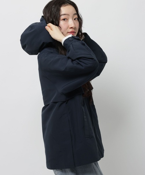 niko and...（ニコアンド）の「ヨーク付きマウンテンパーカ（マウンテンパーカー・レディース・ベージュ/ネイビー・FREE）」の12枚目の写真