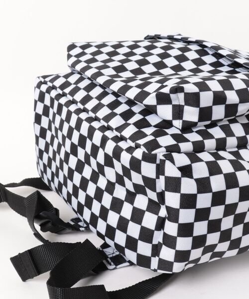 VANS(バンズ)の「VANS/バンズ OS Grom Check Bkpk キッズ バック VN000J3KY28(バックパック/リュック・キッズ・ブラック×ホワイト・ONE)」の3枚目の写真