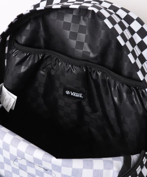 VANS(バンズ)の「VANS/バンズ OS Grom Check Bkpk キッズ バック VN000J3KY28(バックパック/リュック・キッズ・ブラック×ホワイト・ONE)」の4枚目の写真