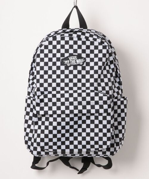 VANS(バンズ)の「VANS/バンズ OS Grom Check Bkpk キッズ バック VN000J3KY28(バックパック/リュック・キッズ・ブラック×ホワイト・ONE)」の5枚目の写真