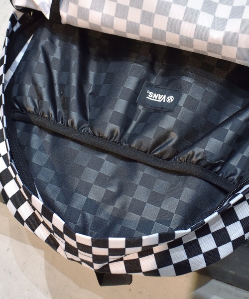 VANS(バンズ)の「VANS/バンズ OS Grom Check Bkpk キッズ バック VN000J3KY28(バックパック/リュック・キッズ・ブラック×ホワイト・ONE)」の10枚目の写真