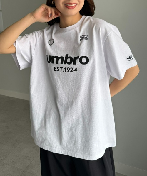 UMBRO(アンブロ)の「【UMBRO】【ユニセックス】綿100%サッカーTシャツ 【アンブロ/umbra/UNDOVE限定/UNDOVEオリジナル/UVカット/吸水速乾/ストレッチ/ユニT】(Tシャツ/カットソー・レディース・ホワイト系その他/グレー系1/グレー系2/ホワイト系その他2・SMALL/MEDIUM/X-LARGE/LARGE)」の5枚目の写真