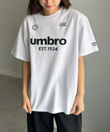 UNDOVE（アンドゥーブ）の「【UMBRO】【ユニセックス】綿100％サッカーＴシャツ　【アンブロ/umbra/UNDOVE限定/UNDOVEオリジナル/UVカット/吸水速乾/ストレッチ/ユニT】（Tシャツ/カットソー）」