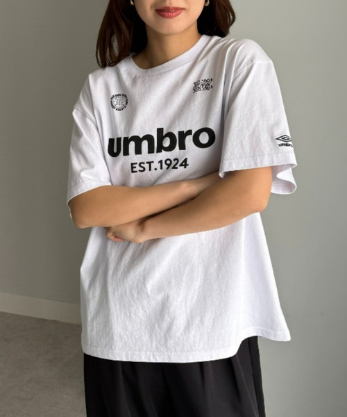 UMBRO(アンブロ)の「【UMBRO】【ユニセックス】綿100%サッカーTシャツ 【アンブロ/umbra/UNDOVE限定/UNDOVEオリジナル/UVカット/吸水速乾/ストレッチ/ユニT】(Tシャツ/カットソー・レディース・ホワイト系その他/グレー系1/グレー系2/ホワイト系その他2・SMALL/MEDIUM/X-LARGE/LARGE)」の7枚目の写真