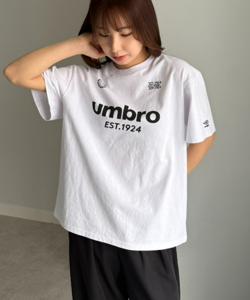 UMBRO(アンブロ)の「【UMBRO】【ユニセックス】綿100%サッカーTシャツ 【アンブロ/umbra/UNDOVE限定/UNDOVEオリジナル/UVカット/吸水速乾/ストレッチ/ユニT】(Tシャツ/カットソー・レディース・ホワイト系その他/グレー系1/グレー系2/ホワイト系その他2・SMALL/MEDIUM/X-LARGE/LARGE)」の8枚目の写真