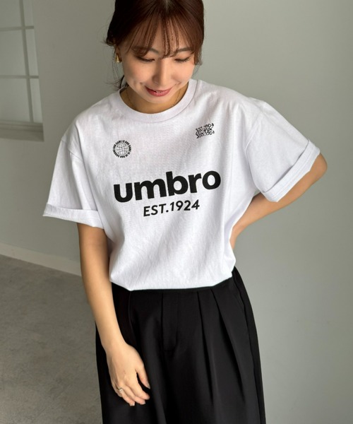 UMBRO(アンブロ)の「【UMBRO】【ユニセックス】綿100%サッカーTシャツ 【アンブロ/umbra/UNDOVE限定/UNDOVEオリジナル/UVカット/吸水速乾/ストレッチ/ユニT】(Tシャツ/カットソー・レディース・ホワイト系その他/グレー系1/グレー系2/ホワイト系その他2・SMALL/MEDIUM/X-LARGE/LARGE)」の9枚目の写真