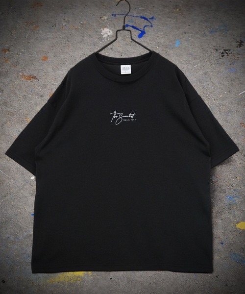 Burner(バーナー)の「【GROOVY STORE】WIDE Crew Neck T-Shirt ワンポイントロゴ刺繍(Tシャツ/カットソー・メンズ・ダークグリーン/ブラウン系その他/ブラック/ホワイト系2/杢グレー/ブラック系4/ブラック系2/ホワイト系3/スミクロ/ブラック系3/ライトブラック/ホワイト・M/L/LL)」の8枚目の写真