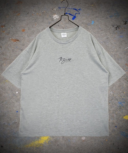 Burner(バーナー)の「【GROOVY STORE】WIDE Crew Neck T-Shirt ワンポイントロゴ刺繍(Tシャツ/カットソー・メンズ・ダークグリーン/ブラウン系その他/ブラック/ホワイト系2/杢グレー/ブラック系4/ブラック系2/ホワイト系3/スミクロ/ブラック系3/ライトブラック/ホワイト・M/L/LL)」の10枚目の写真