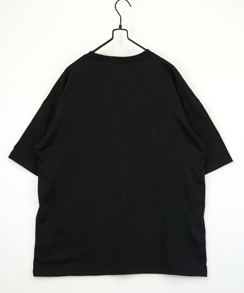 Burner(バーナー)の「【GROOVY STORE】WIDE Crew Neck T-Shirt ワンポイントロゴ刺繍(Tシャツ/カットソー・メンズ・ダークグリーン/ブラウン系その他/ブラック/ホワイト系2/杢グレー/ブラック系4/ブラック系2/ホワイト系3/スミクロ/ブラック系3/ライトブラック/ホワイト・M/L/LL)」の13枚目の写真