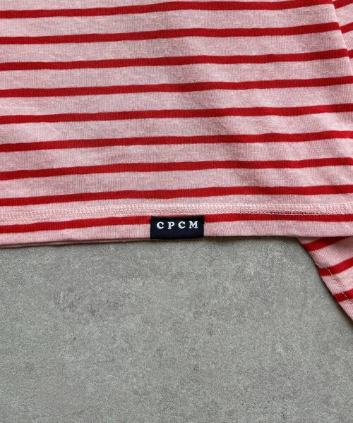 CPCM(シーピーシーエム)の「タンクセットヘンリーシアーロンT(Tシャツ/カットソー・レディース・ブルー/ホワイト/ブラウン/レッド/アイボリー・FREE)」の18枚目の写真