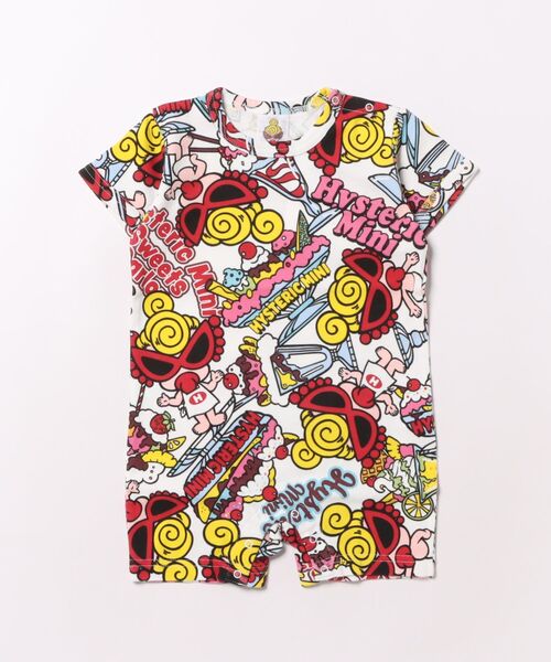 HYSTERIC MINI SWEETS PARLOR総柄　ショートオール