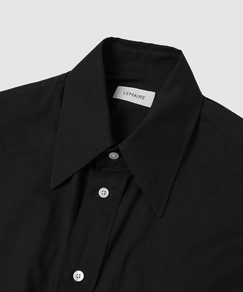 LEMAIRE（ルメール）の「SOFT SHIRT（シャツ/ブラウス・メンズ・パープル/ブラック・44/46）」の4枚目の写真