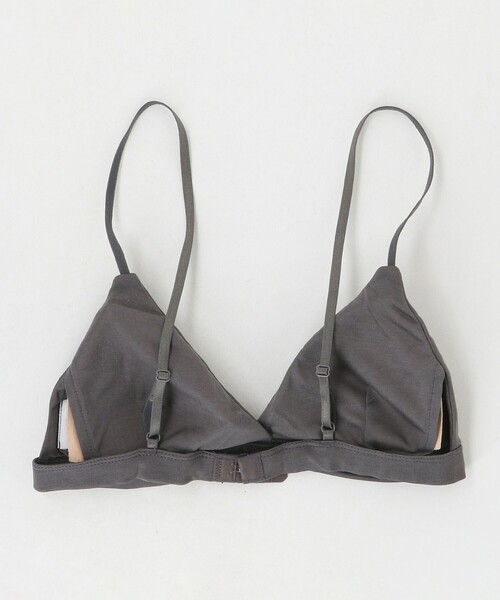 Steven Alan（スティーブンアラン）の「＜COCOONA SKINWEAR＞SILK BRA/ブラ（ブラジャー・レディース・シャーベット/ダークグレー・1）」の3枚目の写真