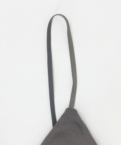 Steven Alan（スティーブンアラン）の「＜COCOONA SKINWEAR＞SILK BRA/ブラ（ブラジャー・レディース・シャーベット/ダークグレー・1）」の5枚目の写真
