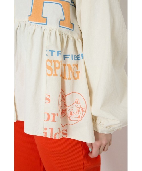 RODEO CROWNS WIDE BOWL（ロデオクラウンズワイドボウル）の「カスタムチュニックブラウス（シャツ/ブラウス・レディース・ブラック系その他/ホワイト系その他・FREE）」の18枚目の写真