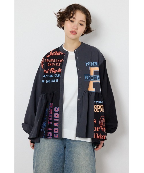 RODEO CROWNS WIDE BOWL（ロデオクラウンズワイドボウル）の「カスタムチュニックブラウス（シャツ/ブラウス・レディース・ブラック系その他/ホワイト系その他・FREE）」の19枚目の写真