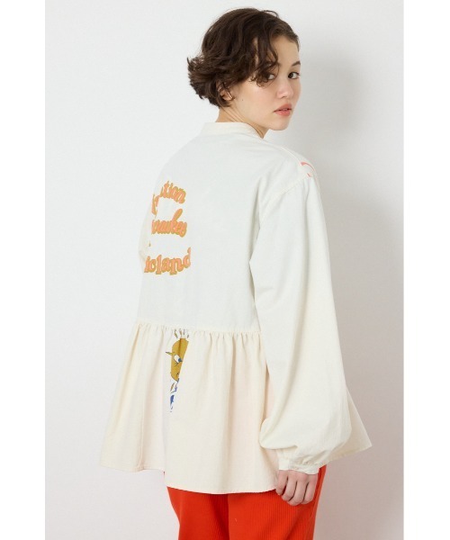 RODEO CROWNS WIDE BOWL（ロデオクラウンズワイドボウル）の「カスタムチュニックブラウス（シャツ/ブラウス・レディース・ブラック系その他/ホワイト系その他・FREE）」の10枚目の写真