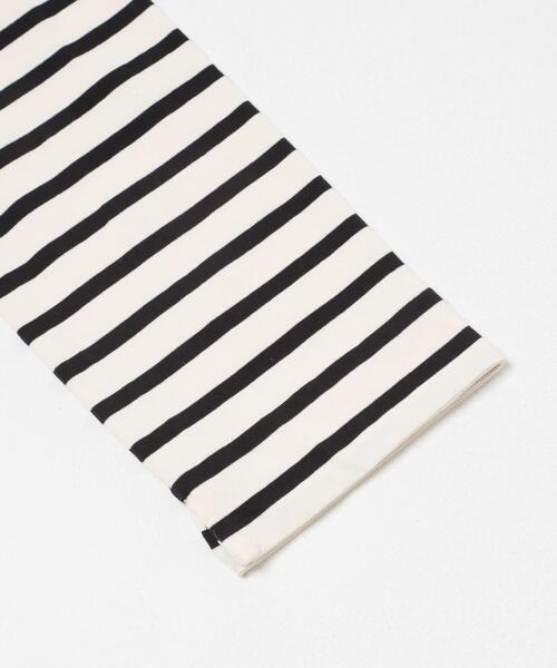 かぐれ(カグレ)の「コットンボートネックボーダーカットソー(Tシャツ/カットソー・レディース・ブラック系その他・FREE)」の15枚目の写真