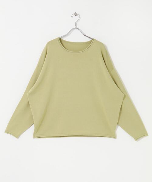ITEMS URBANRESEARCH(アイテムズ アーバンリサーチ)の「ルーズフォルムボートネックニット(ニット/セーター・レディース・ベージュ/イエロー系その他/グレー・FREE)」の13枚目の写真