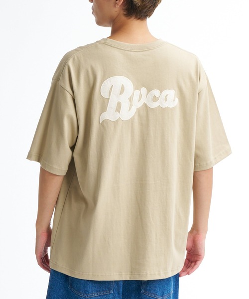 RVCA(ルーカ)の「RVCA メンズ RANCH SCRIPT SS Tシャツ 【2026年春夏モデル】(Tシャツ/カットソー・メンズ・ブラック/ホワイト/カーキ・LARGE/MEDIUM/SMALL/X-LARGE)」の3枚目の写真