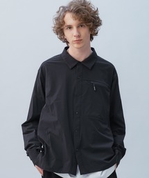 +phenix（プラスフェニックス）の「+phenix(プラスフェニックス) AIRFLOW LONG SLEEVE SHIRT   エアフロー ロングスリーブシャツ（シャツ/ブラウス）」