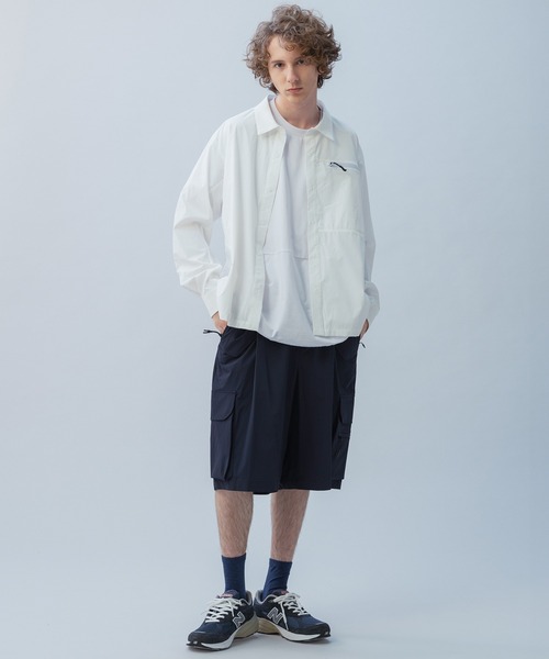 +phenix(プラスフェニックス)の「+phenix(プラスフェニックス) AIRFLOW LONG SLEEVE SHIRT / エアフロー ロングスリーブシャツ(シャツ/ブラウス・メンズ・ブラック/ホワイト/チャコール・L/M/XL)」の15枚目の写真
