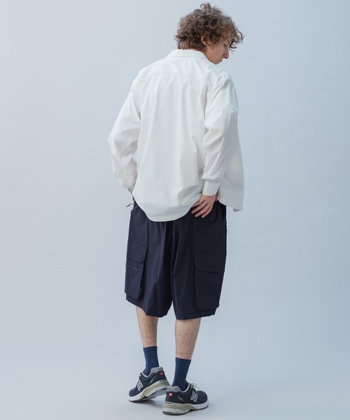 +phenix(プラスフェニックス)の「+phenix(プラスフェニックス) AIRFLOW LONG SLEEVE SHIRT / エアフロー ロングスリーブシャツ(シャツ/ブラウス・メンズ・ブラック/ホワイト/チャコール・L/M/XL)」の16枚目の写真
