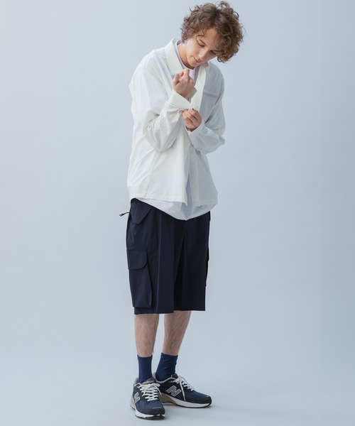 +phenix(プラスフェニックス)の「+phenix(プラスフェニックス) AIRFLOW LONG SLEEVE SHIRT / エアフロー ロングスリーブシャツ(シャツ/ブラウス・メンズ・ブラック/ホワイト/チャコール・L/M/XL)」の17枚目の写真