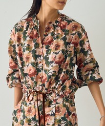 DESIGNWORKS | 【セットアップ対応】【BEAUVET/ボーヴェット 】フラワープリントショートブラウス(シャツ/ブラウス)