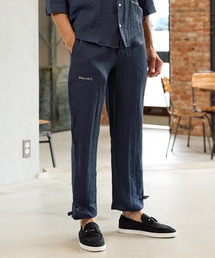 Maison code 13（メゾンコードサーティーン）の「mp14768-linen like belted pants リネン風パンツ(M26S-12)（その他パンツ）」