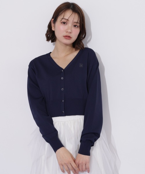 JILL by JILL STUART(ジルバイジルスチュアート)の「Link J刺繍UVカーディガン(ニット/セーター・レディース・ブルー/ピンク/ホワイト/ネイビー・FREE)」の19枚目の写真