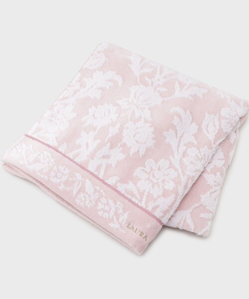 セミントン柄バスタオル（タオル）｜LAURA ASHLEY（ローラアシュレイ
