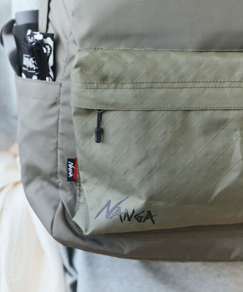 NANGA(ナンガ)の「NANGA/ナンガ ECOPAK UR DAY BAG バックパック(バックパック/リュック・メンズ・ブラック/オリーブ・ONE SIZE)」の13枚目の写真