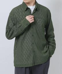 ジオメレースレギュラーカラーシャツ
