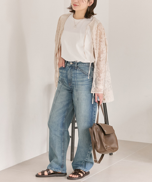 JOURNAL STANDARD(ジャーナルスタンダード)の「汗ジミ防止天竺ノースリーブ(Tシャツ/カットソー・レディース・チャコールグレー/ブラック系その他/ホワイト・FREE)」の22枚目の写真