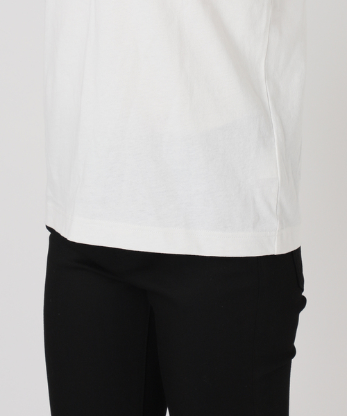 JOURNAL STANDARD(ジャーナルスタンダード)の「汗ジミ防止天竺ノースリーブ(Tシャツ/カットソー・レディース・チャコールグレー/ブラック系その他/ホワイト・FREE)」の7枚目の写真