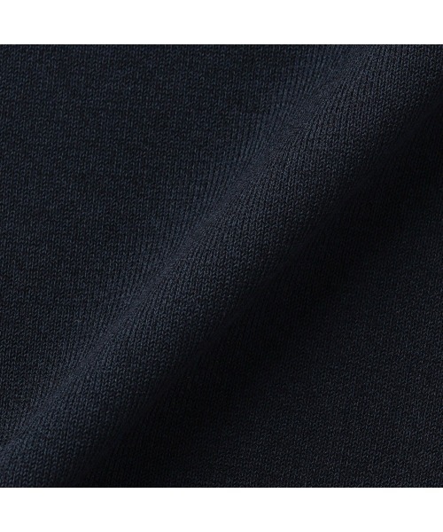 SUIT SELECT(スーツセレクト)の「【RBC】コットンブレンドモックネックニット/マシンウォッシャブル/「UVカット」「接触冷感」(Tシャツ/カットソー・メンズ・ネイビー/ブラック/グレー・MEDIUM/LARGE/X-LARGE)」の19枚目の写真