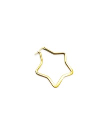 KISHOKACHI 希少価値 スターデザインクリッカーステンレスピアス