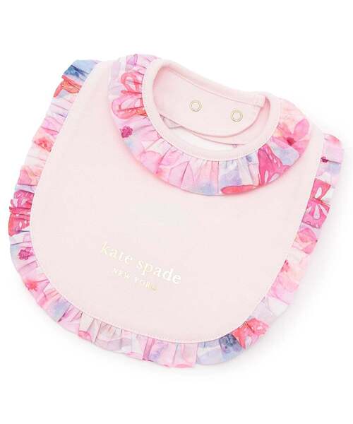 kate spade new york kids(ケイトスペードニューヨーク)の「スプリングガーデンスタイ(スタイ/よだれかけ・キッズ・ピンク・F)」の1枚目の写真
